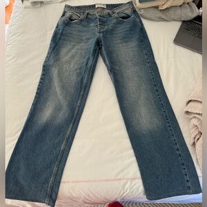Free People Shelby Low Rise Boyfriend Jean Size 28